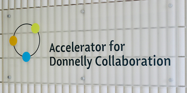 sign for Accelerator for Donnelly Collaboration