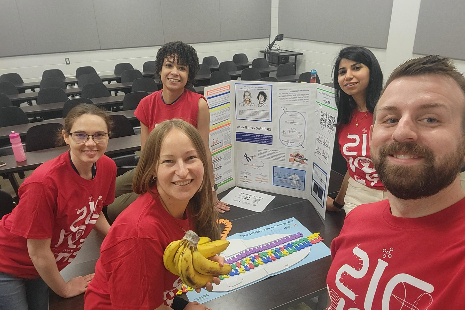 Angers lab members at Science Rendezvous 2023