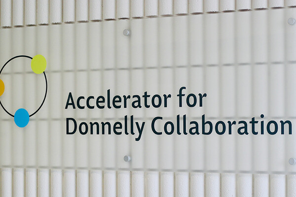 sign for Accelerator for Donnelly Collaboration