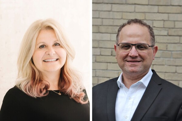 Composite of headshots of Cindi Morshead and Hani Naguib
