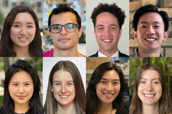 Headshots of 2023 recipients of Cecil Yip Doctoral Research Award