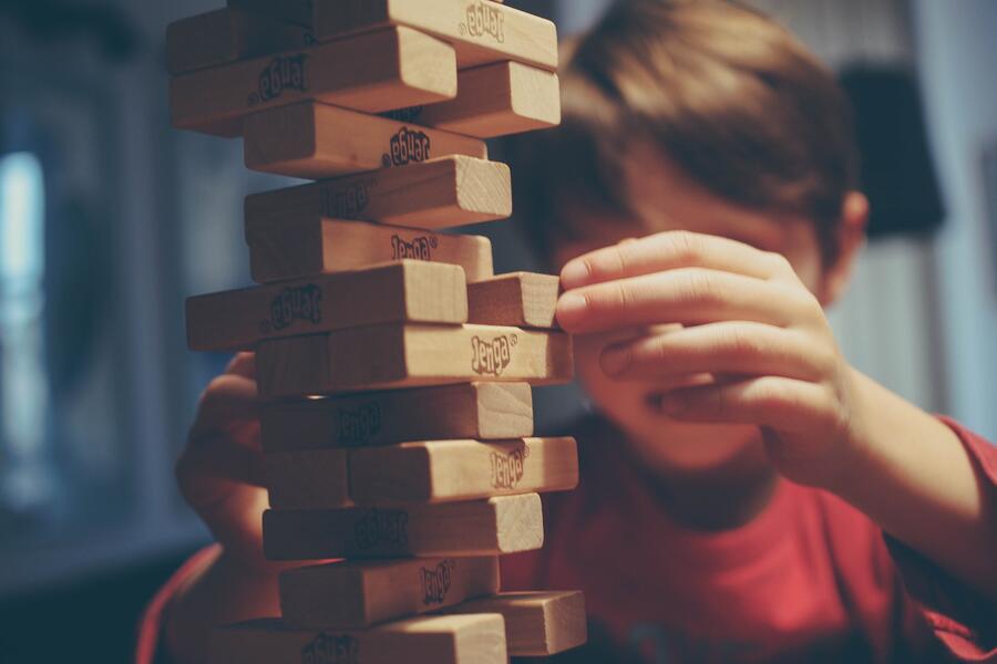 jenga tower