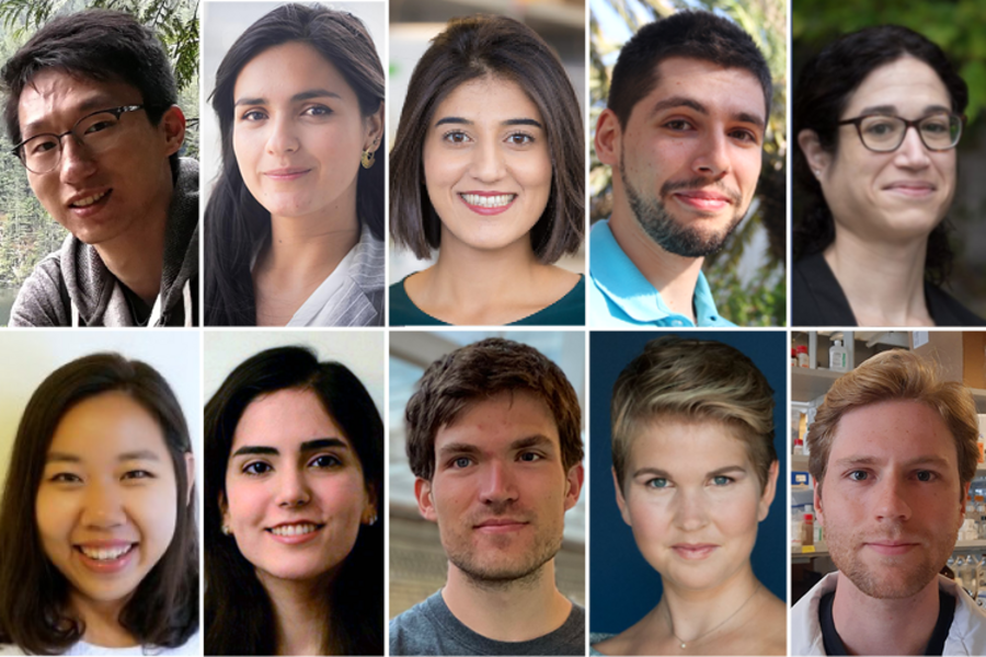 collage of winners headshots