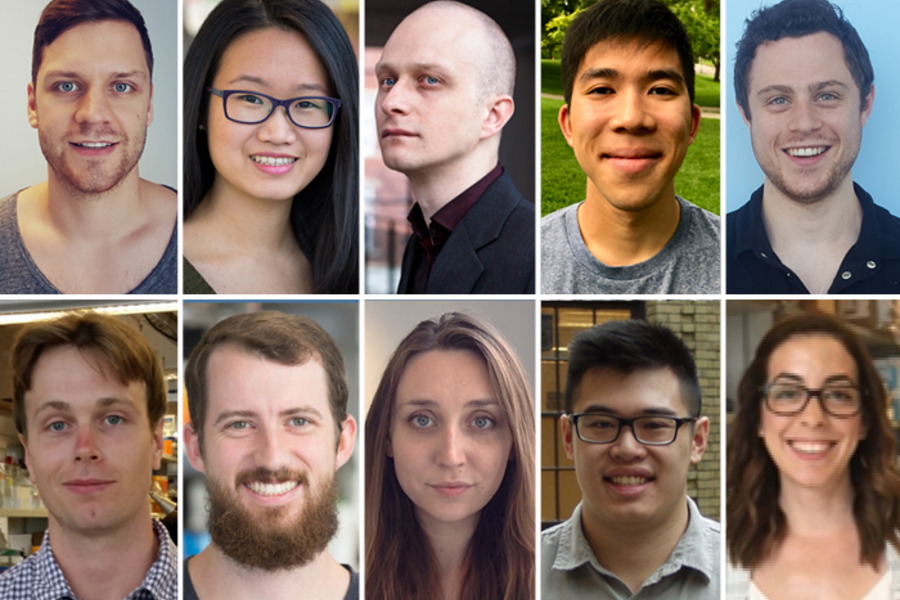 collage of winners headshots