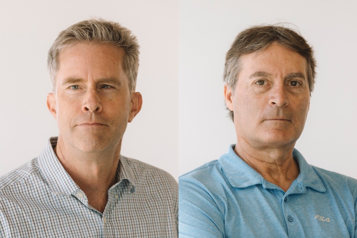 Composite of headshots of Benjamin Blencowe and Henry Krause