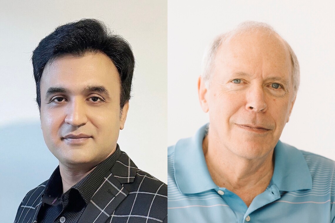 Composite of headshots of Syed Nabeel-Shah and Jack Greenblatt