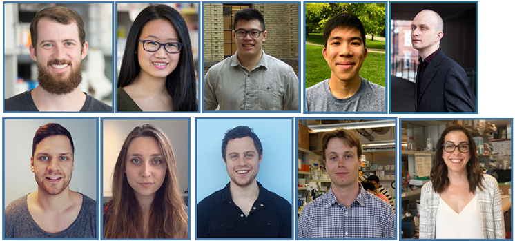 Composite image of the winners' headshots